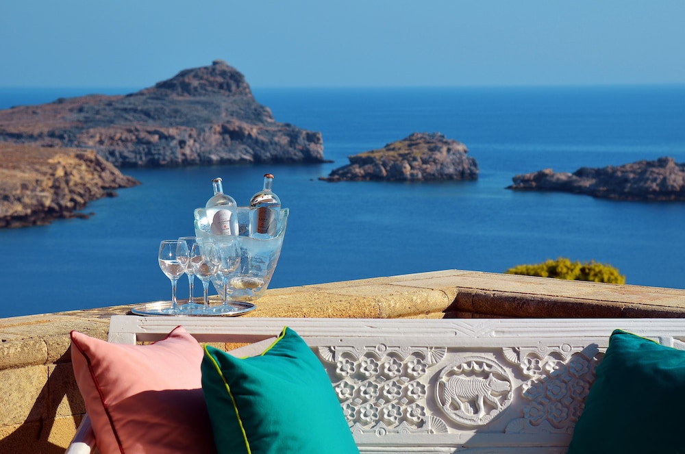 Melenos Art Boutique Hotel — Restaurant & bars in Lindos, South Aegean