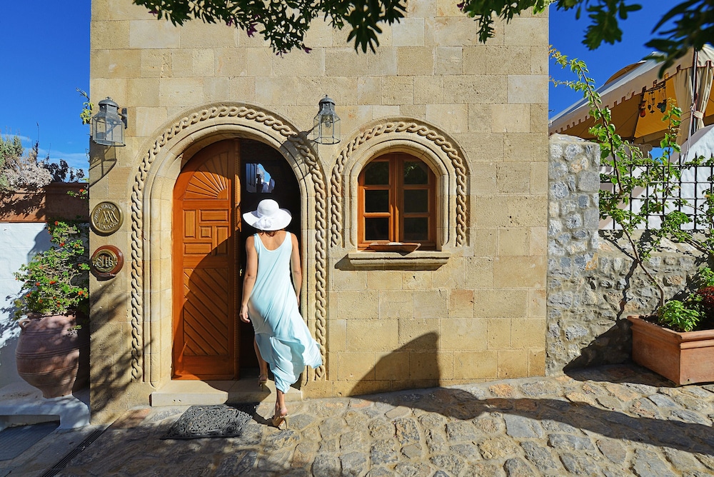 Melenos Art Boutique Hotel — Hotel building in Lindos, South Aegean