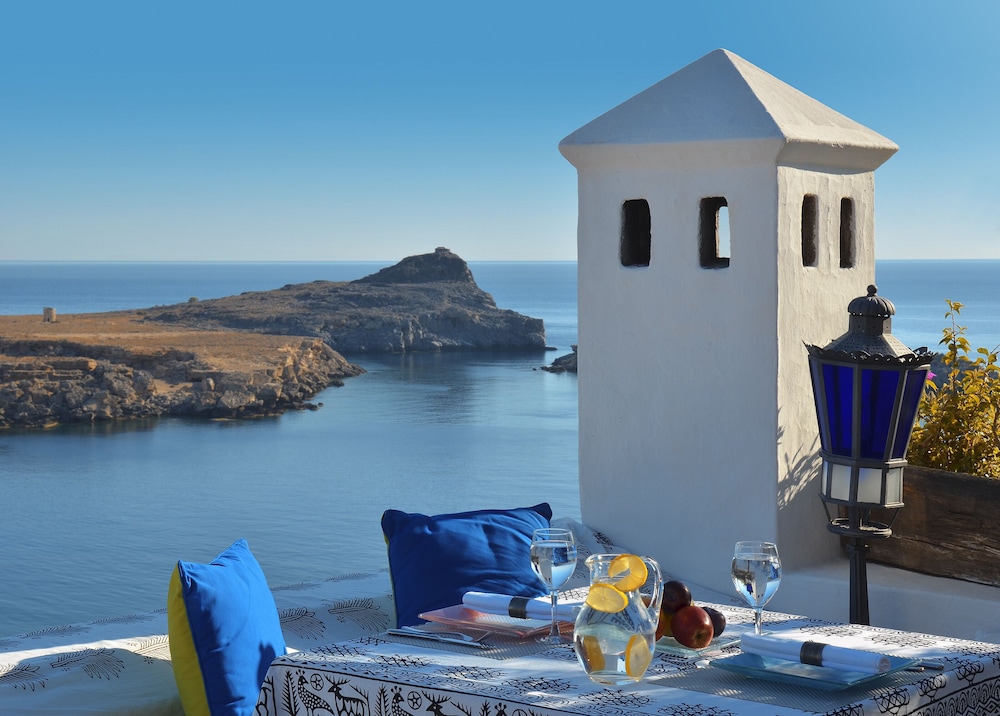 Melenos Art Boutique Hotel — Restaurant & bars in Lindos, South Aegean