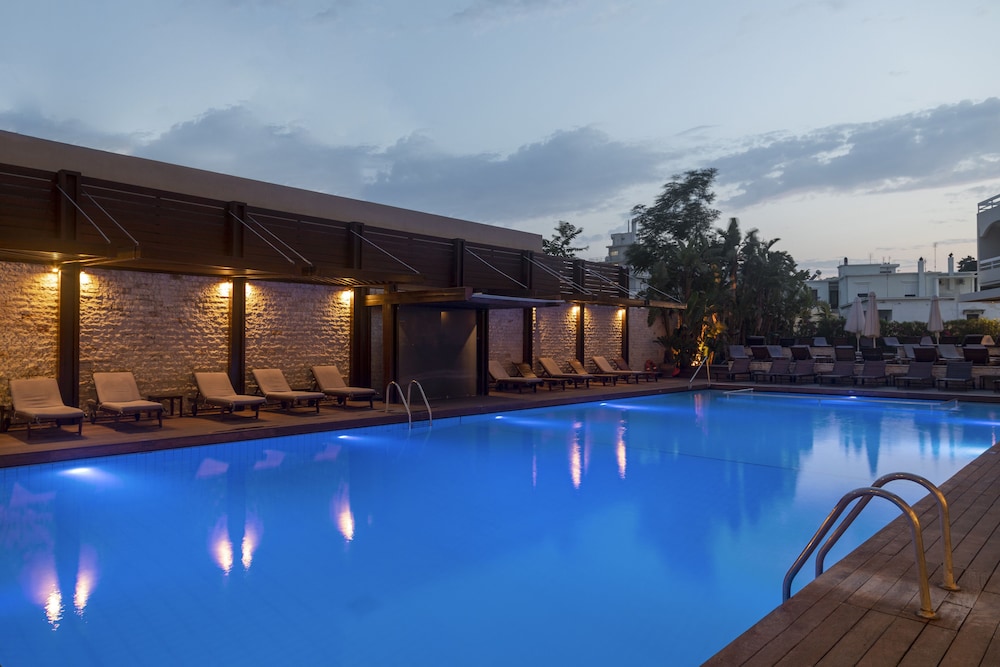 Athineon Hotel — Swimming pool in Rhodes Town, South Aegean