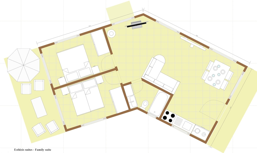 Esthisis Suites Chania — Hotel rooms in Platanias