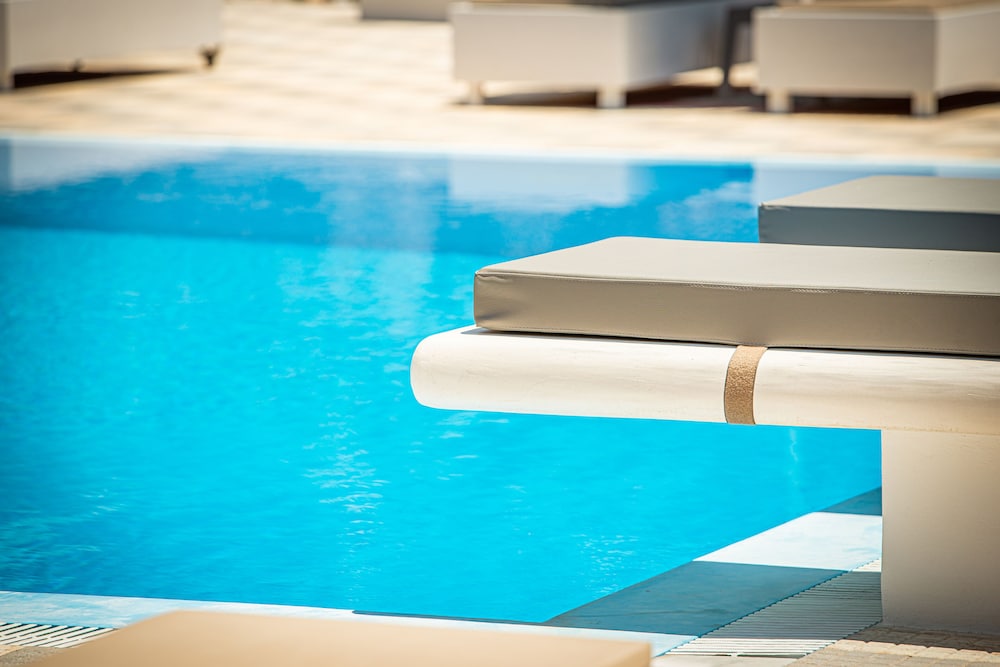 Marianna Hotel — Swimming pool in Perissa, South Aegean