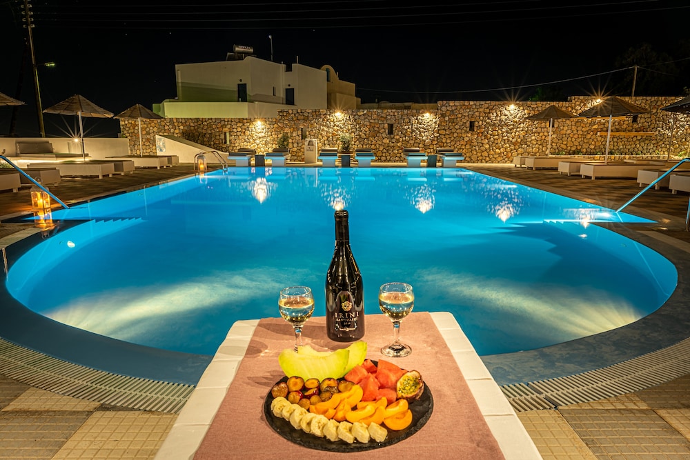 Marianna Hotel — Swimming pool in Perissa, South Aegean