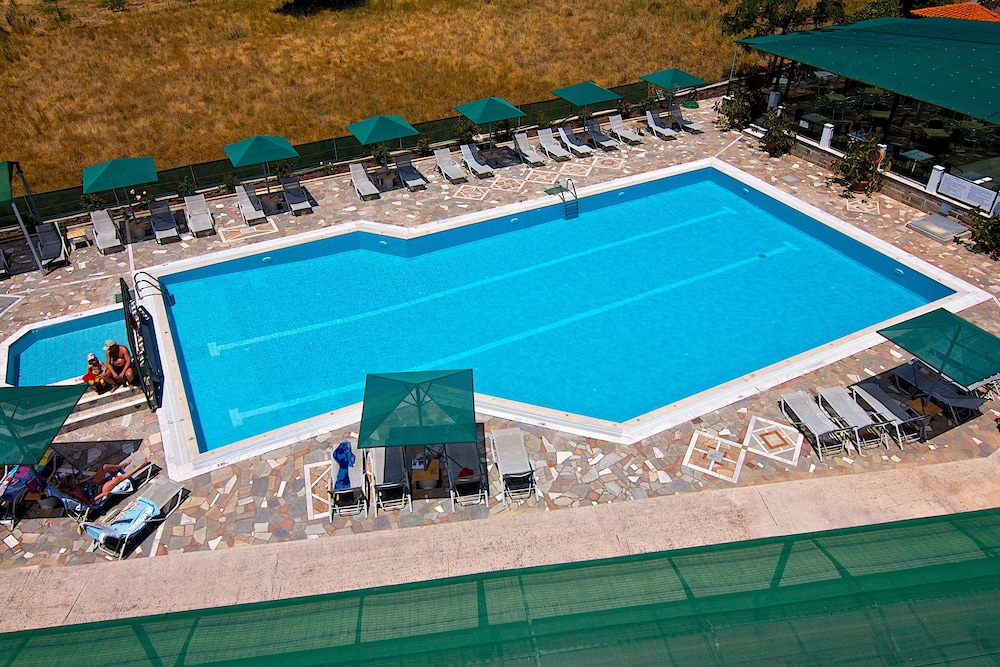 Panorama Hotel — Swimming pool in Lesvos Island