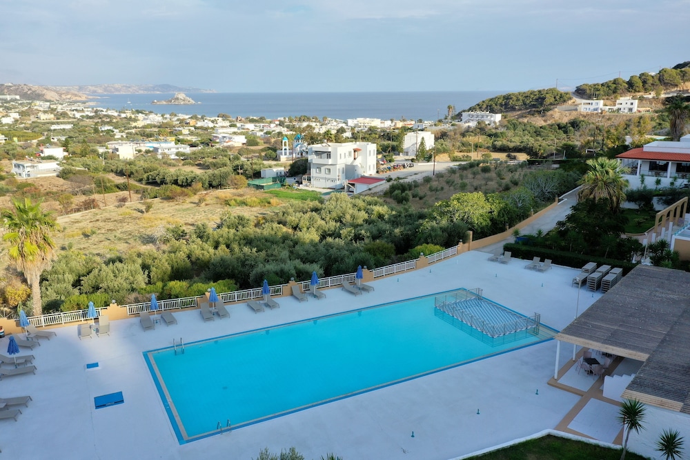 Hermes Hotel — Swimming pool in Kefalos, South Aegean