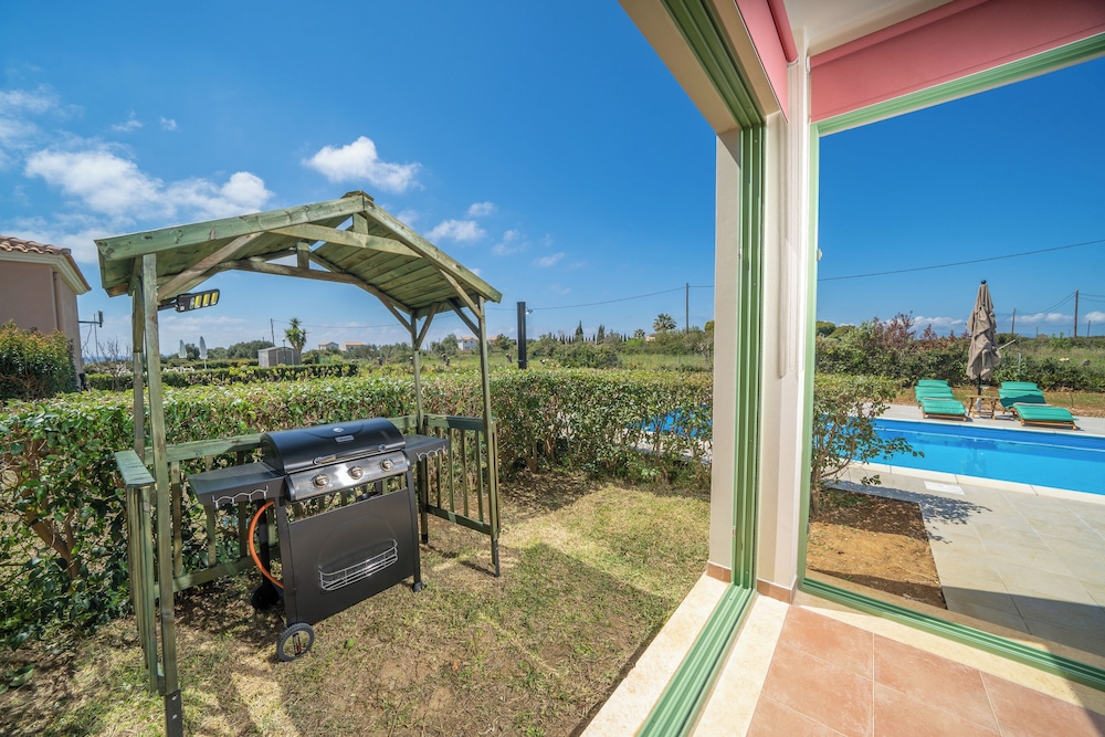 Monambeles Villas — Swimming pool in Svoronata, Ionian Islands