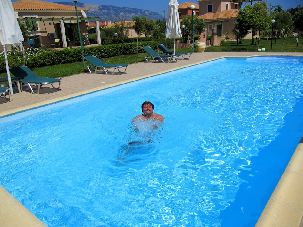 Monambeles Villas — Swimming pool in Svoronata, Ionian Islands