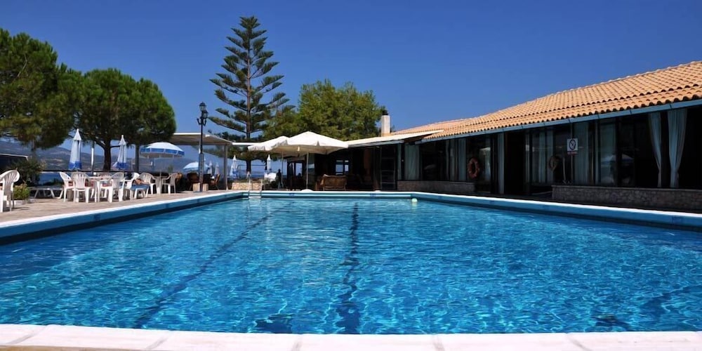 Valais Hotel — Swimming pool in Alikanas, Ionian Islands