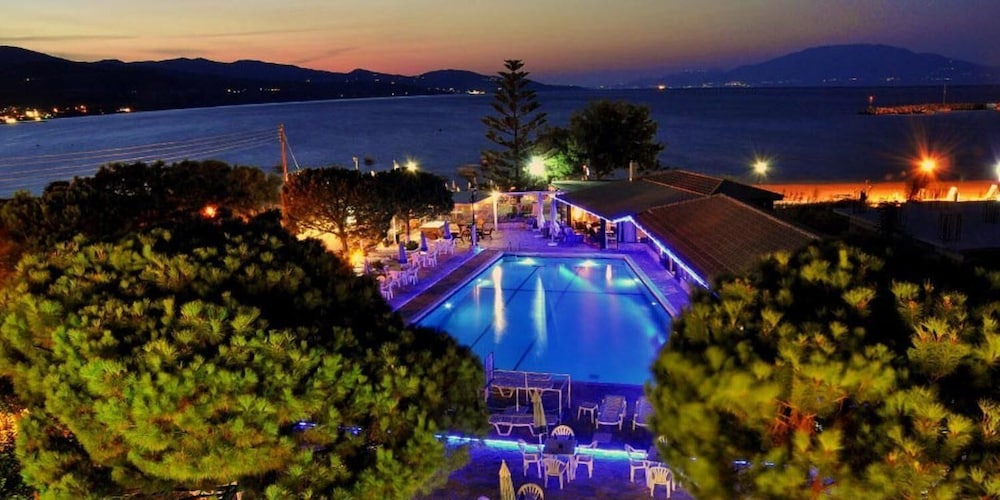 Valais Hotel — Swimming pool in Alikanas, Ionian Islands