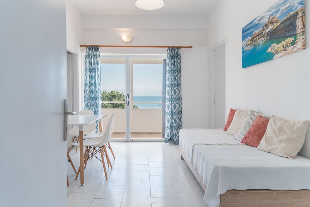 Seaside Resorts — Beach in Lefkimmi (Corfu), Ionian Islands