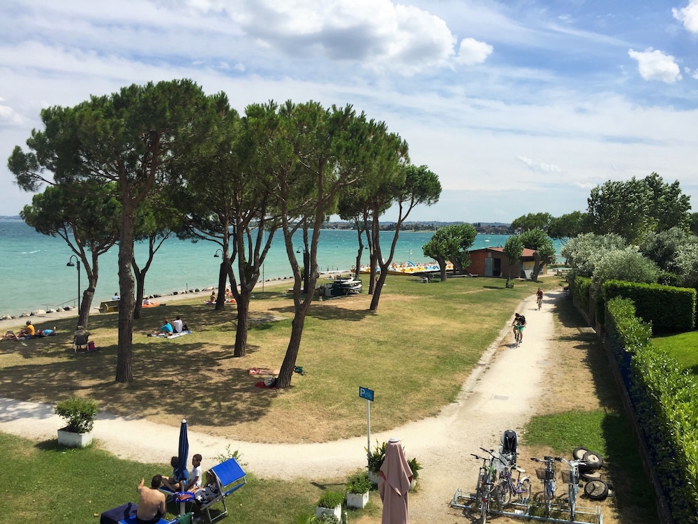 Hotel Ca' Serena — Beach in Sirmione, Lombardy