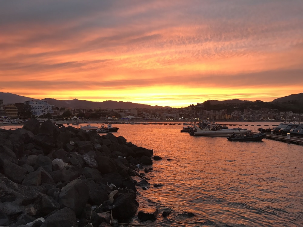 apart hotel Kalaskiso' — Beach in Giardini Naxos, Sicily