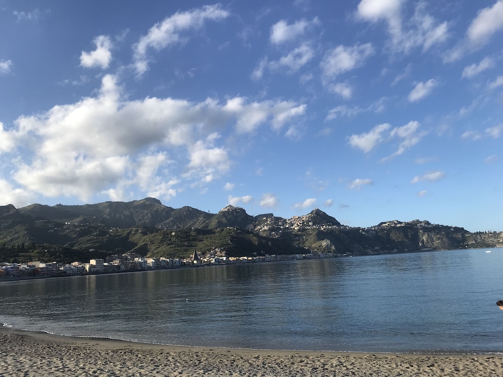apart hotel Kalaskiso' — Beach in Giardini Naxos, Sicily
