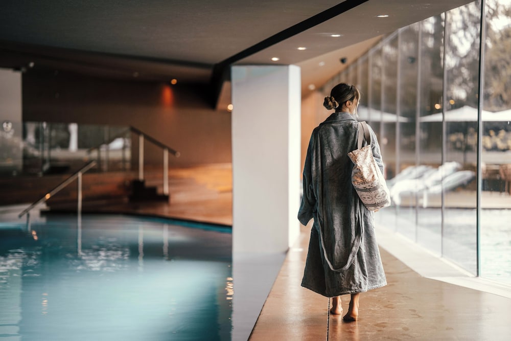 Lido Palace - The Leading Hotels of the World — Swimming pool in Riva del Garda, Trentino-Alto Adige