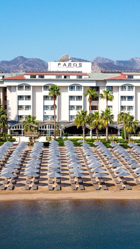 Faros Premium Beach Hotel — Beach in İçmeler, Mugla