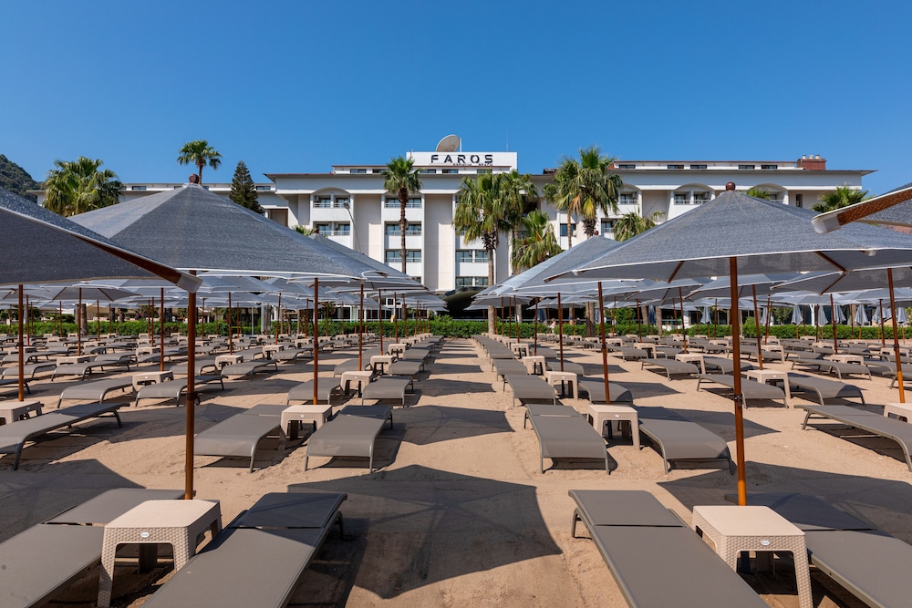 Faros Premium Beach Hotel — Beach in İçmeler, Mugla