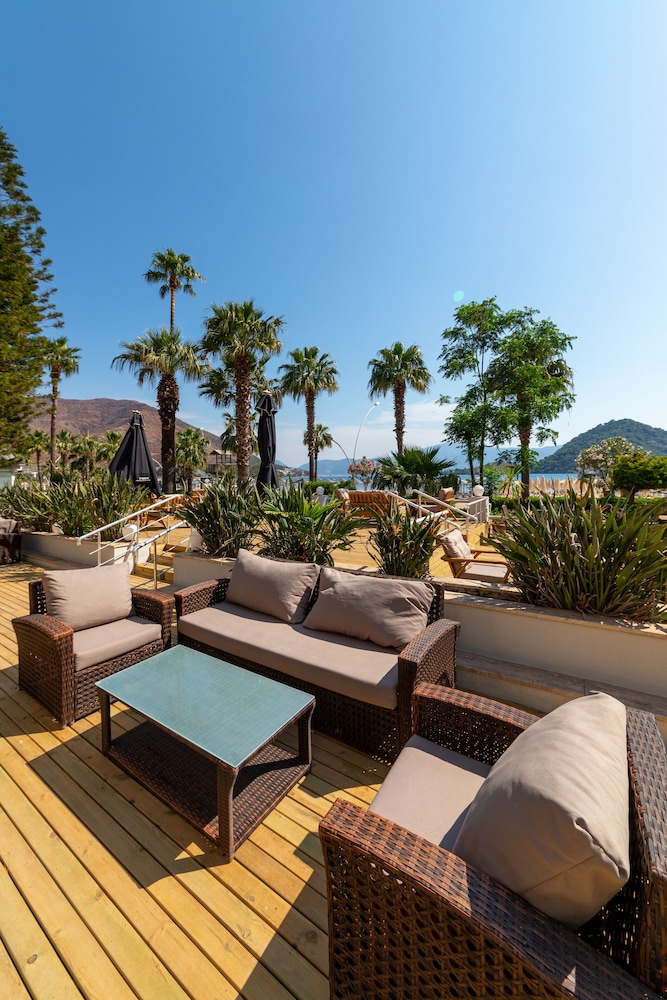Faros Premium Beach Hotel — Beach in İçmeler, Mugla