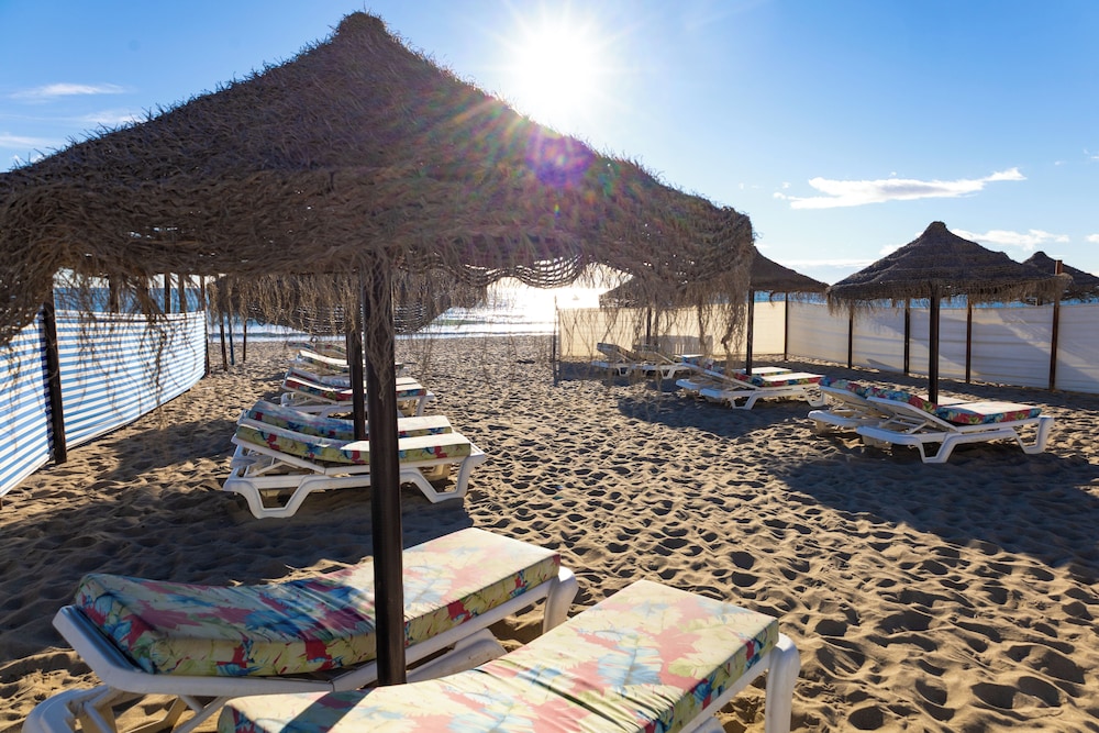 Aparthotel Jabega — Beach in Fuengirola, Andalusia