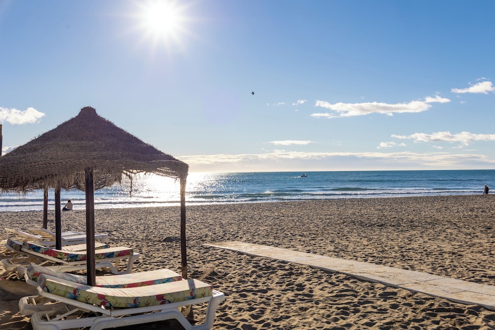 Aparthotel Jabega — Beach in Fuengirola, Andalusia