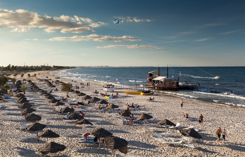 Sahara Beach Aquapark — Beach in Skanes inc. Monastir, Monastir