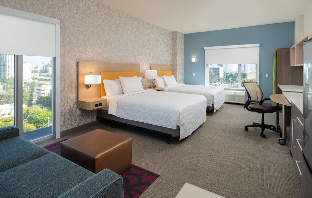 Home2 Suites by Hilton Ft. Lauderdale Downtown, FL — Hotel rooms in Fort Lauderdale, Florida
