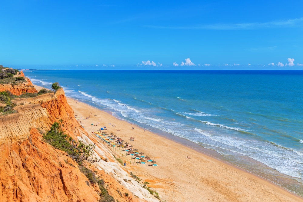 Topazio Vibe Beach Hotel & Apartments - Adults Friendly — Beach in Albufeira, Faro
