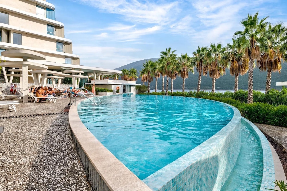 Carine Hotel Kumbor — Swimming pool in Kumbor, Herceg Novi Municipality