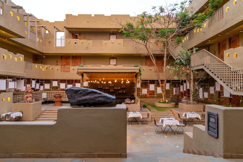 3102bce A Vedic Resort — Hotel building in Vagator Beach, Goa