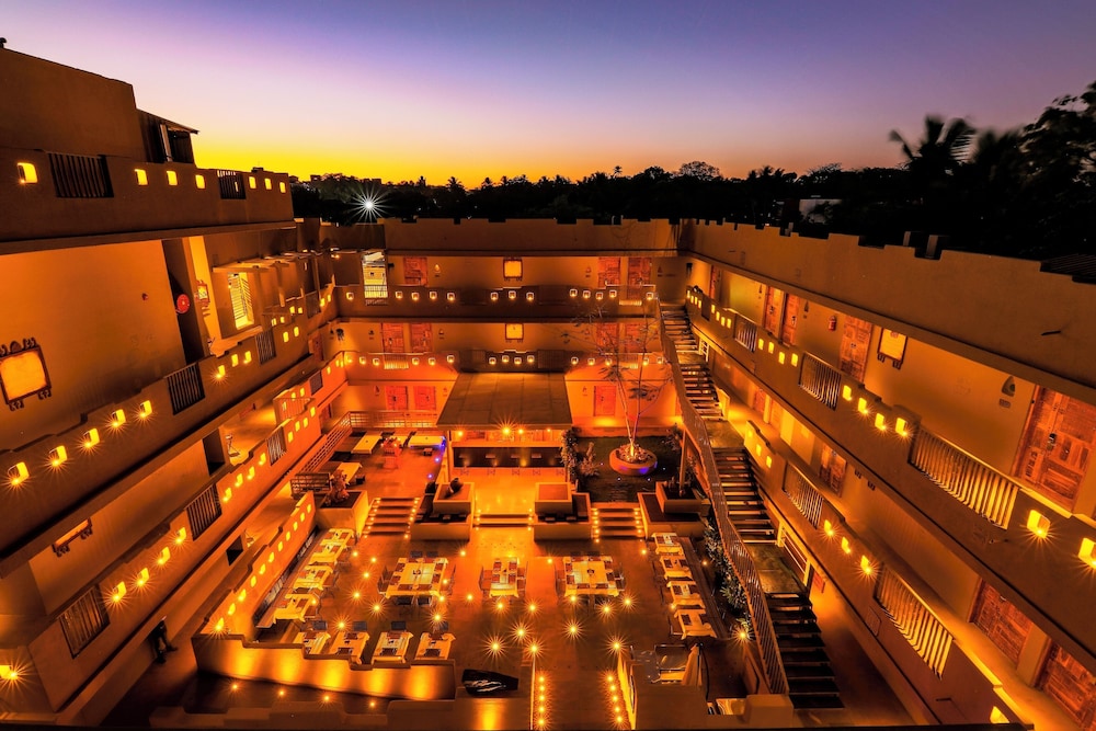 3102bce A Vedic Resort — Hotel building in Vagator Beach, Goa