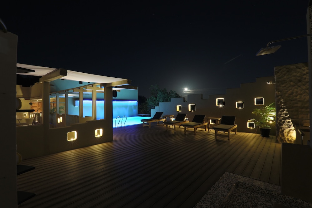 3102bce A Vedic Resort — Swimming pool in Vagator Beach, Goa