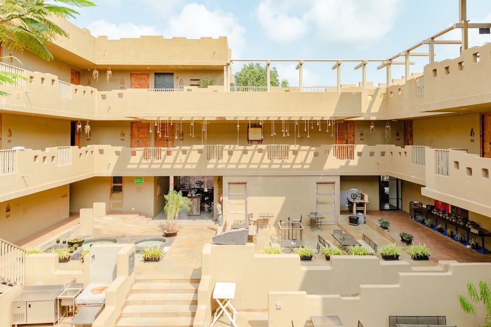 3102bce A Vedic Resort — Hotel building in Vagator Beach, Goa