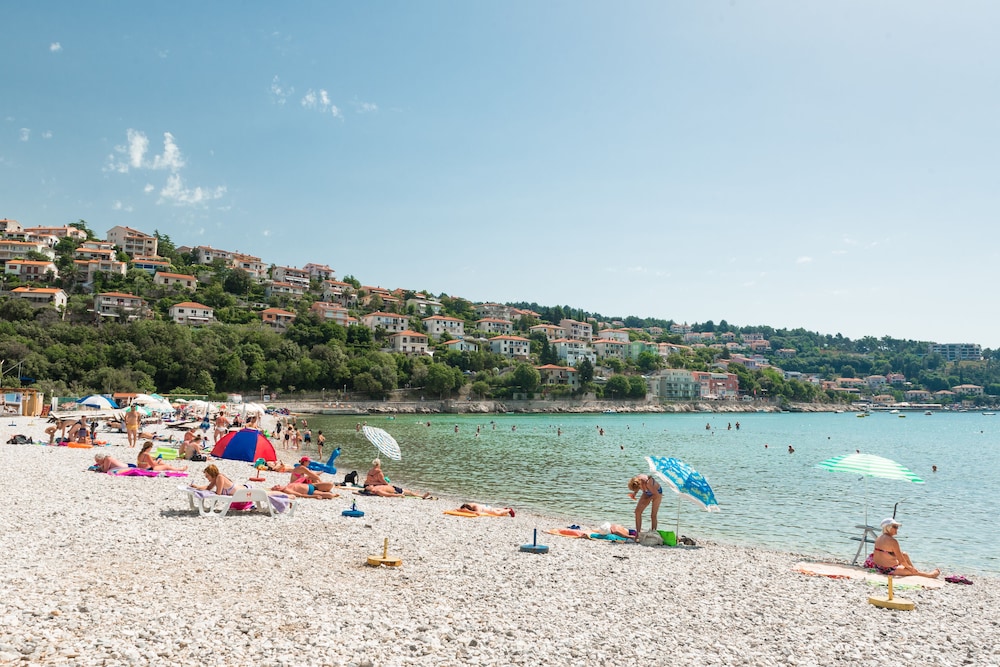 MASLINICA Narcis Hotel — Beach in Labin, Istria