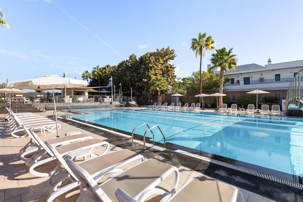 THB Tropical Island Aparthotel — Swimming pool in Playa Blanca, Canary Islands