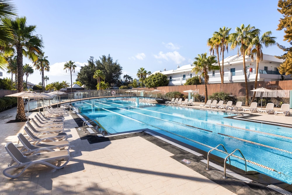 THB Tropical Island Aparthotel — Swimming pool in Playa Blanca, Canary Islands
