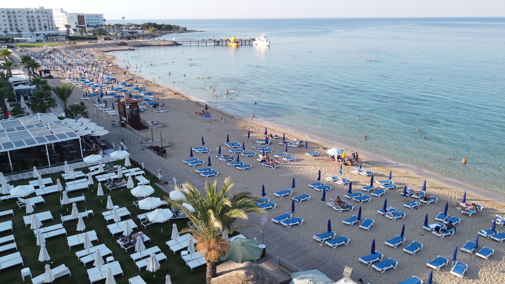 Flamingo Paradise Beach Hotel Adults Only — Beach in Protaras, Famagusta Region