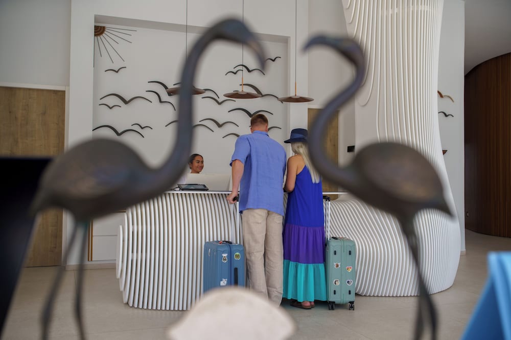 Flamingo Paradise Beach Hotel Adults Only — Hotel building in Protaras, Famagusta Region
