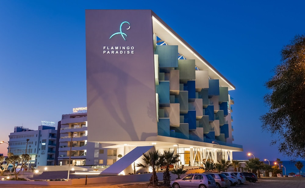 Flamingo Paradise Beach Hotel Adults Only — Hotel building in Protaras, Famagusta Region