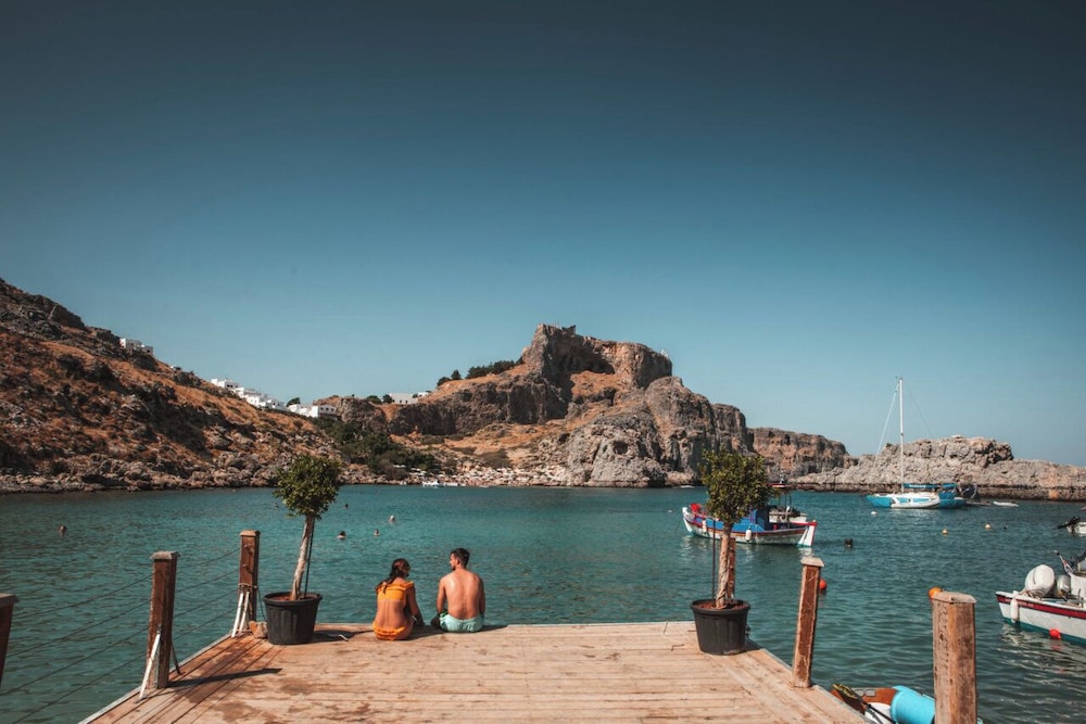 Amphitryon City Hotel — Beach in Rhodes Town, South Aegean