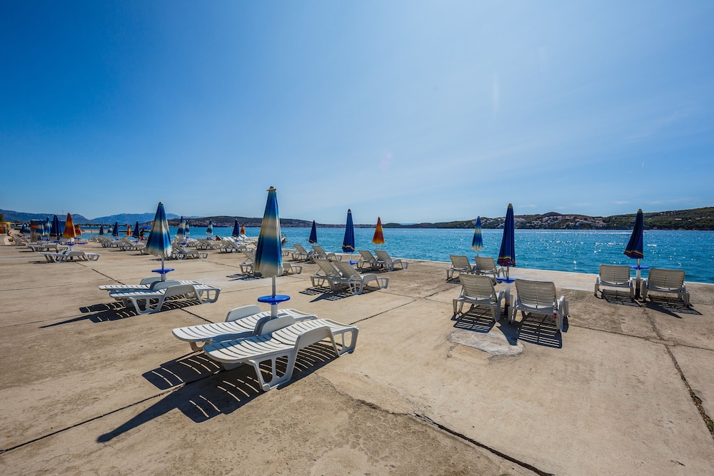 Hotel Medena — Beach in Seget Donji, Split-Dalmatia
