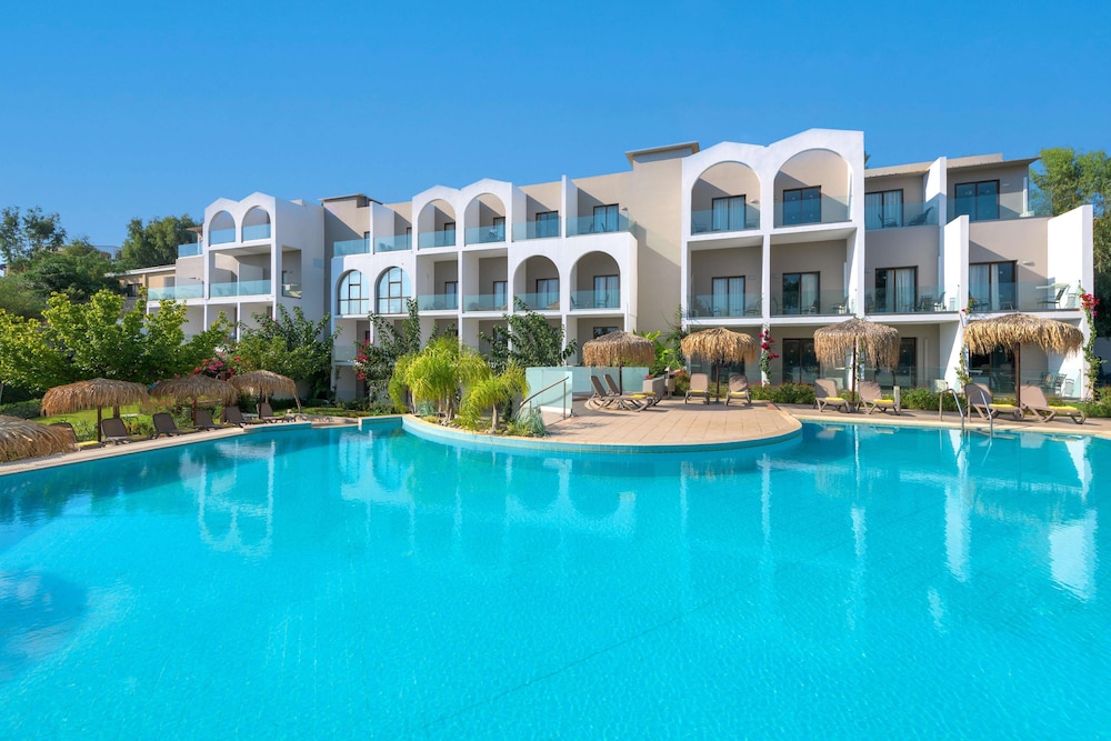 Lindos Breeze Beach Hotel — Hotel building in Kiotari, South Aegean