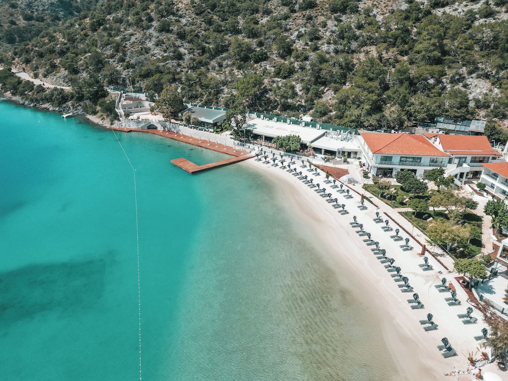 Hotel Meri All Inclusive — Beach in Fethiye, Mugla