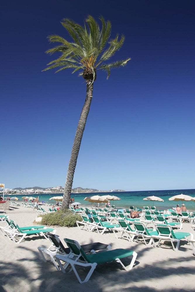 Ibiza JET Apartamentos - Adults Only — Beach in Playa d'en Bossa, Balearic Islands