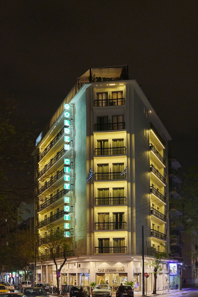 Golden City Hotel — Hotel building in Athens, Attica