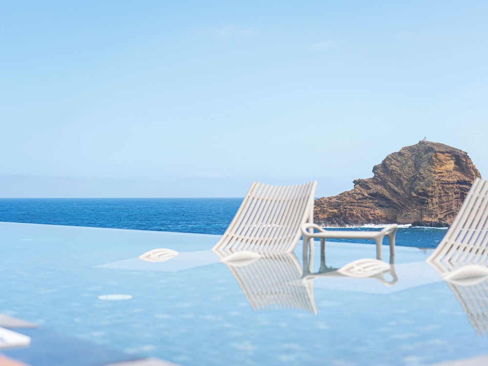 Aqua Natura Madeira Hotel — Swimming pool in Porto Moniz, Madeira