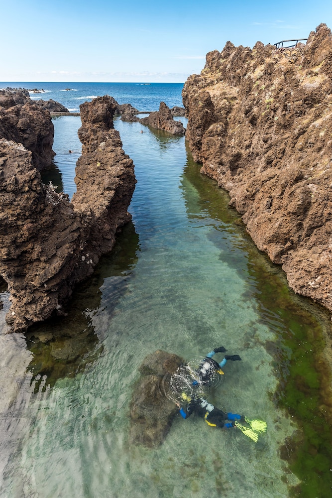 Aqua Natura Madeira Hotel — Beach in Porto Moniz, Madeira