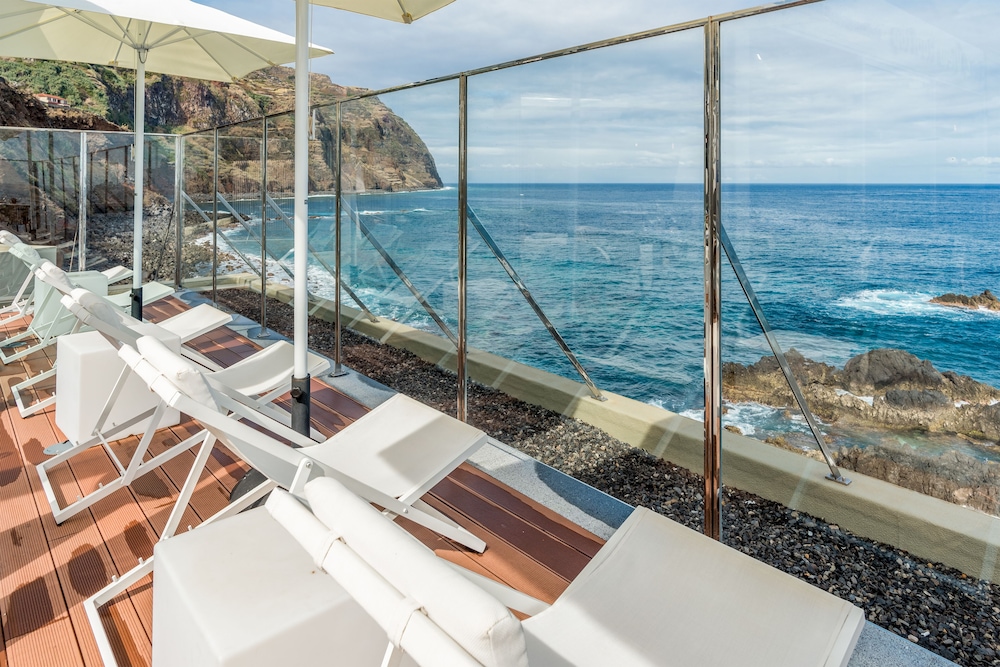 Aqua Natura Madeira Hotel — Beach in Porto Moniz, Madeira