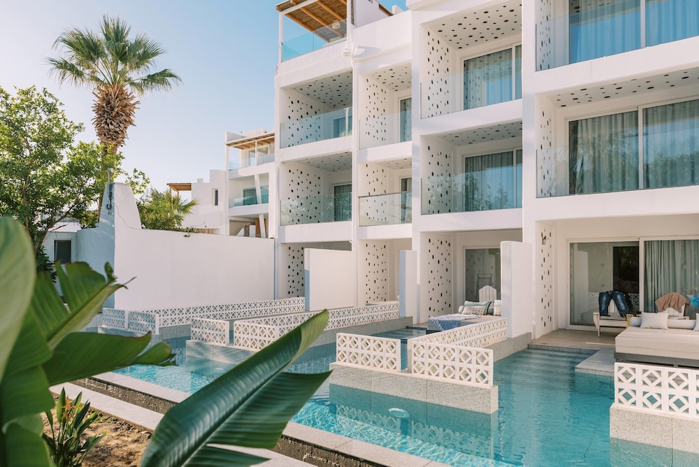 Kouros Exclusive Suites - Adults Only — Hotel building in Faliraki, South Aegean