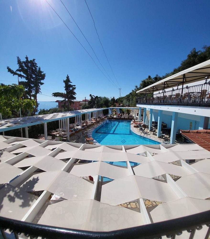 Lido Corfu Sun Hotel — Swimming pool in Benitses, Ionian Islands
