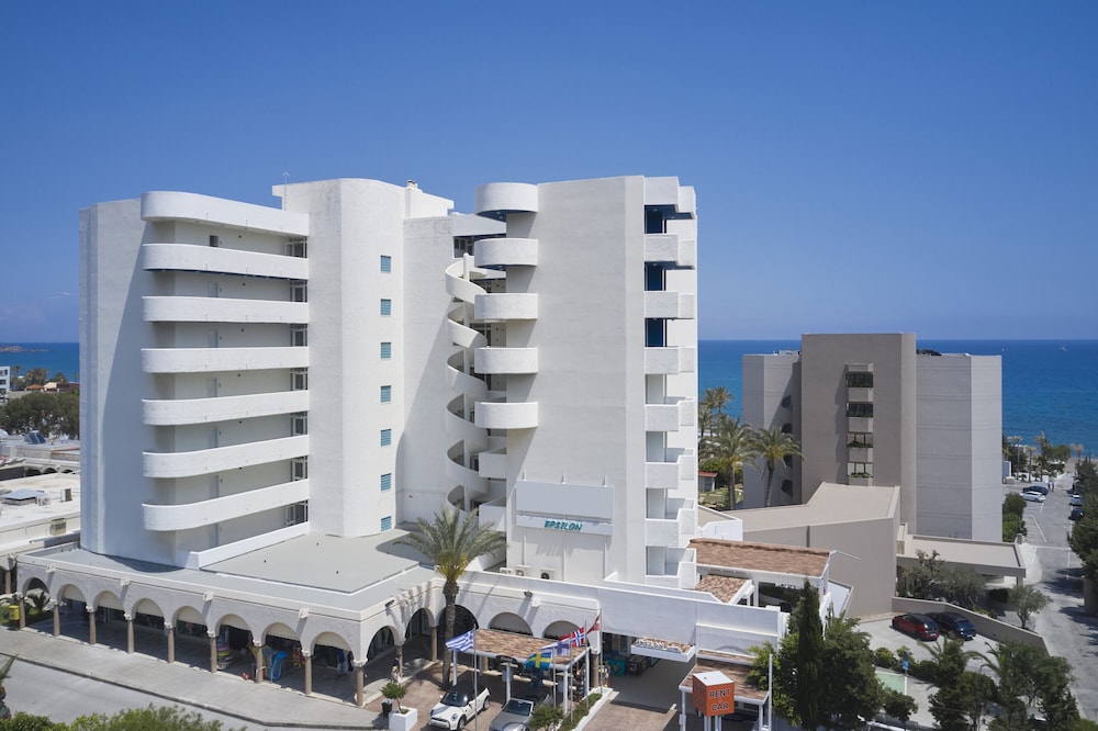 Epsilon Hotel Apartments — Hotel building in Faliraki, South Aegean