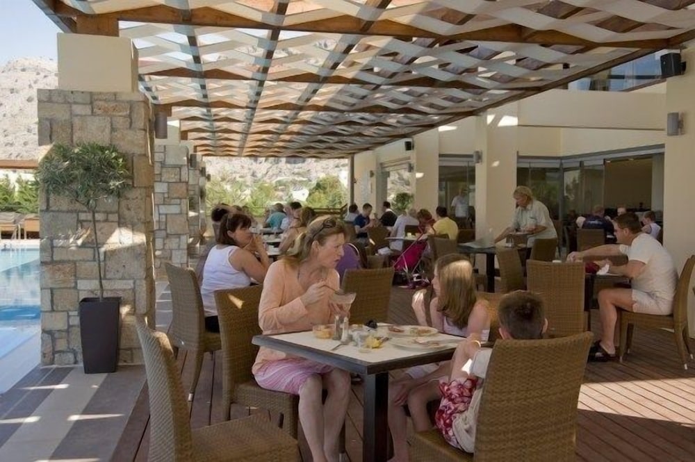 Island Blue Hotel — Restaurant & bars in Pefkos, South Aegean